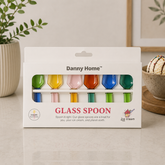 Danny Home 6Pcs Ice Cream Glass Spoon Set