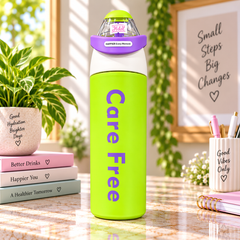 CareFree Everyday Water Bottle โ Stylish Leak-Resistant Sports & Travel Bottle