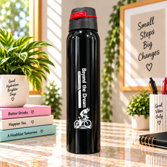 Beyond the Dream 750ML Stainless Steel Water Bottle – Sports & Travel Bottle