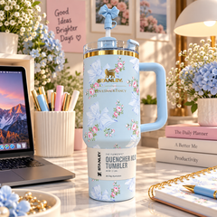 Stanley x LoveShackFancy Quencher H2.0 Tumbler – 40oz