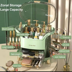 Makeup Organizer | Large Capacity Dustproof Storage Box