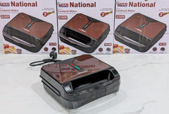 National Sandwich Maker – Quick & Delicious Snacks With 2 Years Warranty