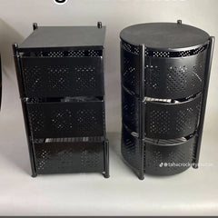 3-Tier Metal Fruit & Vegetable Storage Rack – Kitchen Organizer Basket