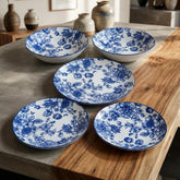 28 Pieces Premium Floral Printed Original Ceramic Dinner Set – Elegant Serving Collection