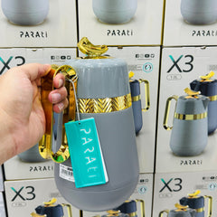Product 1 (Black with Gold Pattern)
Parati X3 Luxury 1.0L Unbreakable Vacuum Flask
Product 2 (Matte Black with Gold Lever)
Lavidar LP1P Premium 1.0L Unbreakable Thermal Jug