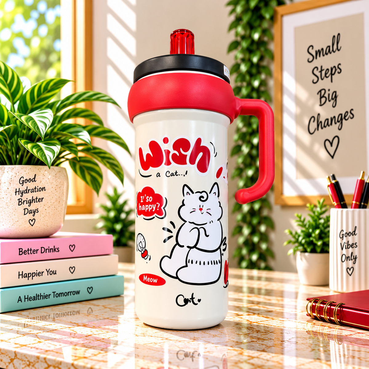 Baby Bear 700ML Cute Handle Cup – Kids & Daily Use