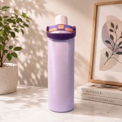 HydraPro Insulated Water Bottle – Leakproof Stainless Steel Bottle with Carry Handle