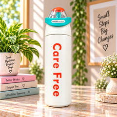 CareFree Everyday Water Bottle – Stylish Leak-Resistant Sports & Travel Bottle