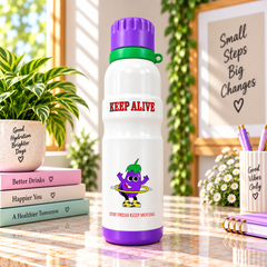 650ML Vacuum Cup – Stylish Insulated Water Bottle with Carry Loop