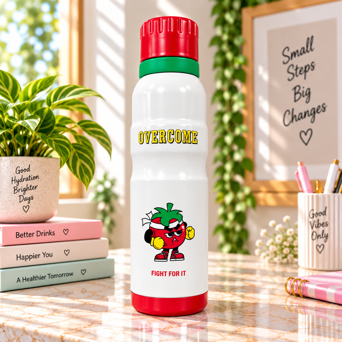 650ML Vacuum Cup – Stylish Insulated Water Bottle with Carry Loop