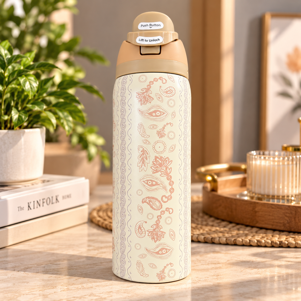 Premium Insulated Water Bottle – Leak-Proof Sports & Travel Bottle