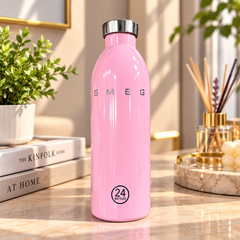 Premium SMEG Style Stainless Steel Water Bottle – Stylish Reusable Bottle
