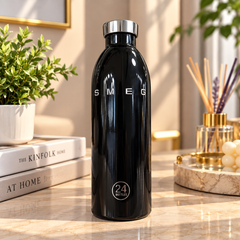 Premium SMEG Style Stainless Steel Water Bottle – Stylish Reusable Bottle
