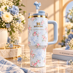 Stanley X LoveShackFancy Floral Quencher Tumbler