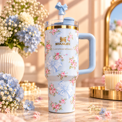 Stanley X LoveShackFancy Floral Quencher Tumbler