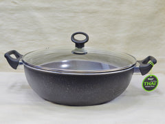 Thai Karahi 30 cm | Non-Stick Granite Coating | Premium Cookware