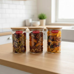 Pcs Spice Set – Air-Tight Jars with Box Packing