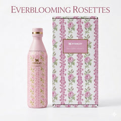 Premium Floral Insulated Stainless Steel Water Bottle – Gift Box Edition