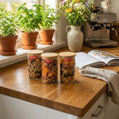 Pcs Spice Set – Air-Tight Jars with Box Packing