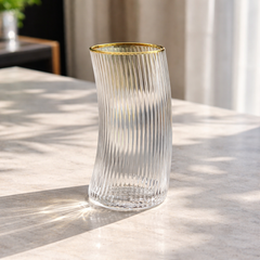 Crystal Cocktail Curve Glass - Large - Set of 6