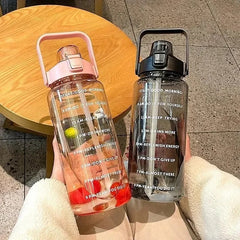 2 Litre Motivational Water Bottle – Botella Flaske
