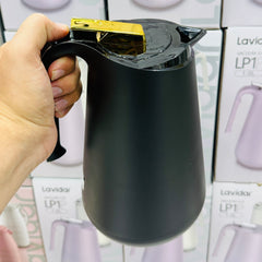 Product 1 (Black with Gold Pattern)
Parati X3 Luxury 1.0L Unbreakable Vacuum Flask

Product 2 (Matte Black with Gold Lever)
Lavidar LP1P Premium 1.0L Unbreakable Thermal Jug
