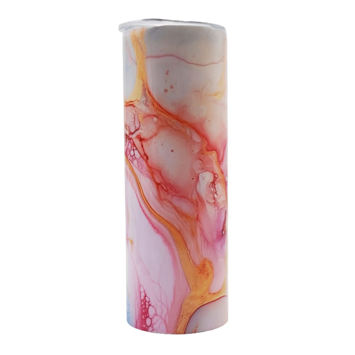 Stainless Steel Tumbler with Steel Straw – Botella Flaske